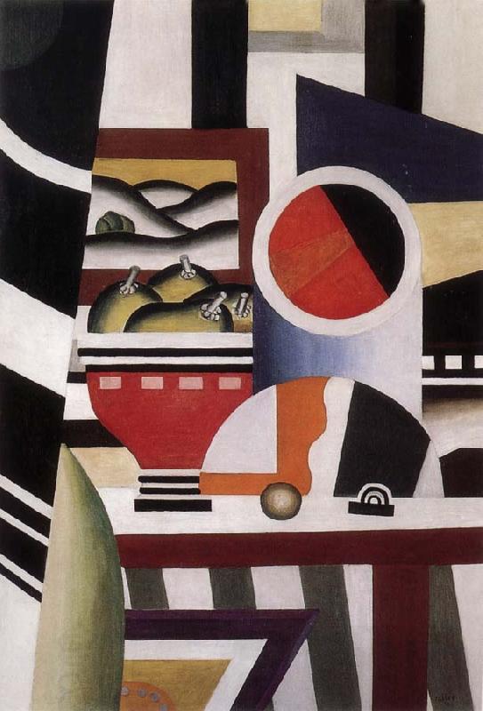 Fernard Leger The Still life having fruit dish